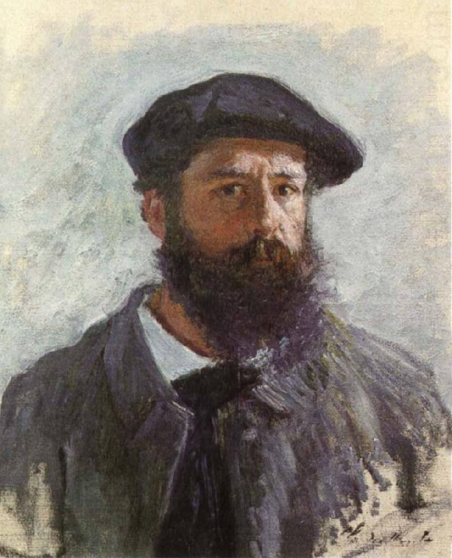 Self-Portrait with a Beret, Claude Monet